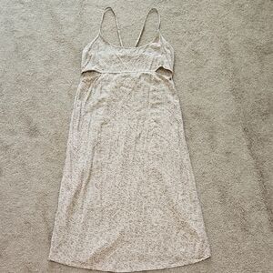 Casual Volcom Cream Spaghetti Strap Dress